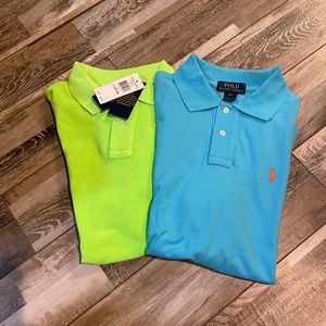 2 Polo Ralph Lauren Boys Short Sleeve Shirts